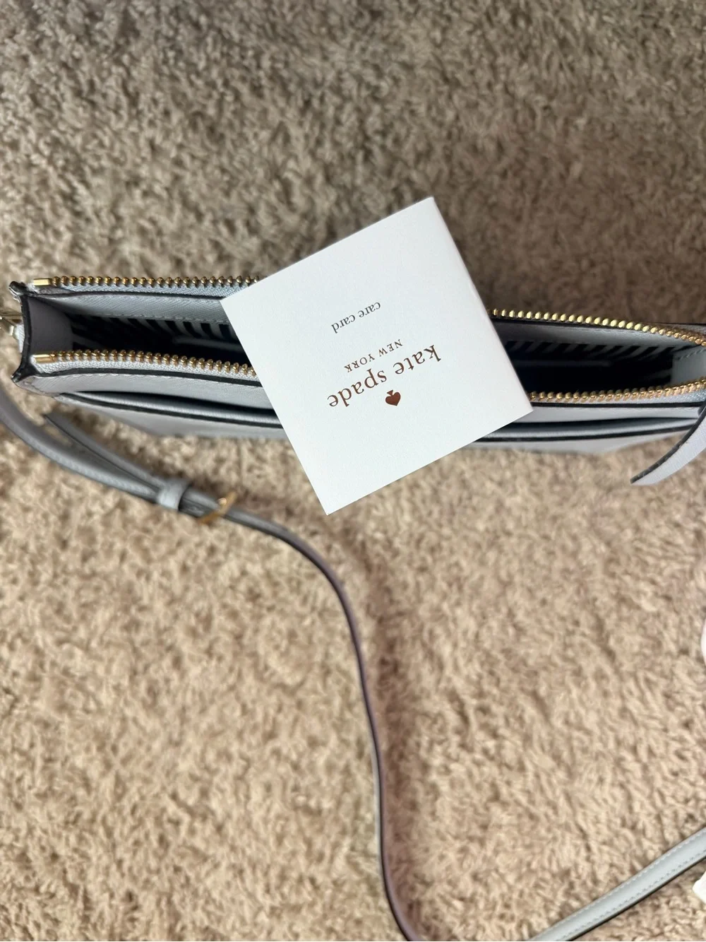 kate Spade Cameron Street Stony Blue crossbody